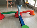 Gonge Build N Balance Bropille - Orange - H:24 cm. - Billede 1