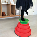 Gonge Build N Balance Balance Disk - Grøn - Ø:22 cm. - Billede 1