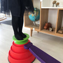 Gonge Build N Balance Balance Disk - Grøn - Ø:22 cm. - Billede 1