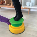 Gonge Build N Balance Balance Disk - Grøn - Ø:22 cm. - Billede 1