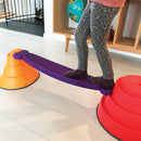 Gonge Build N Balance Wobbling Planke - Lilla - L:72 cm. - Billede 1