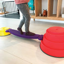 Gonge Build N Balance Wobbling Planke - Lilla - L:72 cm. - Billede 1
