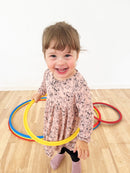 Hula Hop Ringe fra Gonge - 3 stk - Ø: 35 cm.