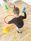 Hula Hop Ringe fra Gonge - 3 stk. - Ø: 50 cm.