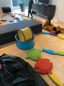 Gonge Body Wheels - Gult Legehjul - Max < 100 kg - Fra 3 år - Billede 1