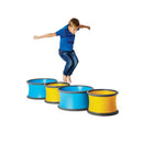 Gonge Body Wheels Sæt - Gult & Blåt Legehjul - Fra 3 år. - Billede 1