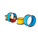 Gonge Body Wheels Sæt - 2 x Gule & 2 x Blå Legehjul - Fra 3 år. - Billede 1