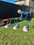 Gonge Mini Parkour - Motionssæt - 21 dele - fra 3 år - Billede 1