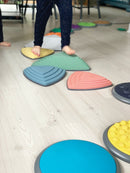 River Stones Nordic - Sæt med 6 balancesten - Gonge - Fra 1½ år. - Billede 1