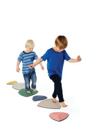 River Stones Nordic - Sæt med 6 balancesten - Gonge - Fra 1½ år. - Billede 1