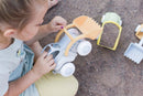 Vikingtoys ECOline 21 cm traktor med grab - BIOplast - fra 12 mdr - Billede 1