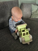 Vikingtoys ECOline 28 cm renovationsbil med puttekasse - BIOplast - fra 12 mdr