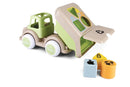 Vikingtoys ECOline 28 cm renovationsbil med puttekasse - BIOplast - fra 12 mdr - Billede 1