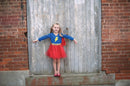 Udklædning - Superhero Pige - Str. 7-8 år. - Billede 1