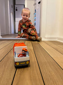 Playmobil 1.2.3 - Skraldebil inklusiv 1 figur - 6774.