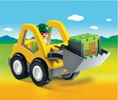 Playmobil 1.2.3 - Gravemaskine inklusiv 1 figur - 6775. - Billede 1