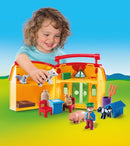 Playmobil 1.2.3 - Bondegård - fra 18 mdr. - Billede 1