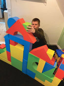 EduShape Store Skumbyggeklodser - 16 stk - Fra 0 år. - Billede 1