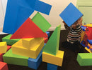 EduShape Store Skumbyggeklodser - 16 stk - Fra 0 år. - Billede 1