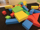 EduShape Store Skumbyggeklodser - 16 stk - Fra 0 år. - Billede 1