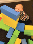 EduShape Store Skumbyggeklodser - 16 stk - Fra 0 år. - Billede 1