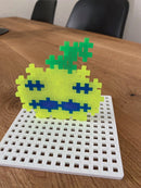 Plus Plus MINI Pastel - Metalkuffert med 600 brikker i Pastelfarve. - Billede 1