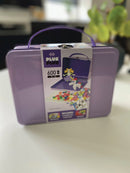 Plus Plus MINI Pastel - Metalkuffert med 600 brikker i Pastelfarve. - Billede 1