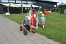 Moon-Car Gokart: Den Originale Gule med Luftgummihjul - RABO - Fra 4 år. - Billede 1
