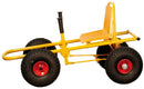 Moon-Car Gokart: Den Originale Gule med Luftgummihjul - RABO - Fra 4 år. - Billede 1
