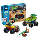 Plus-Plus GO! - Monster Trucks - 600 dele - Fra 7 år. - Billede 1