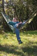 Rejsehængekøje til 2-personer - Camo Forest - Max. 180 kg - La Siesta - Billede 1