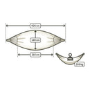 Udendørs Familiehængekøje - Wave Kingsize - Max. 200 kg - La Siesta - Billede 1