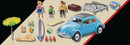 Playmobil VW Volkswagen Beetle - Blå - 70177 - Fra 5 år - Billede 1