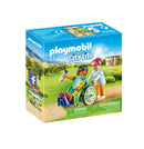 Playmobil City Life - Patient i kørestol - 70193 - Fra 4 år. - Billede 1
