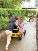 Moon-Car Gokart: Den store BIG med Luftgummihjul - RABO - Fra 10 år. - Billede 1