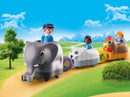 Playmobil 1.2.3 - Mit Dyretog - 70405 - Fra 18 mdr. - Billede 1
