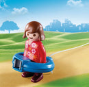 Playmobil 1.2.3 - Min Trækhund - 70406 - Fra 18 mdr. - Billede 1