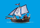 Playmobil Pirates - Rødjakke skib - 70412 - Fra 4 år - Billede 1