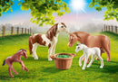 Playmobil Country - Ponyer og føl, 4 stk. - 70682 - Fra 4 år. - Billede 1