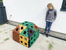 Polydron XL sæt i naturfarver - 36 dele. - Billede 1