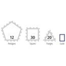 Polydron XL Geo Dome - 62 dele - fra 2+ - Billede 1