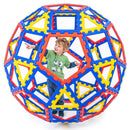 Polydron XL Geo Dome - 62 dele - fra 2+ - Billede 1