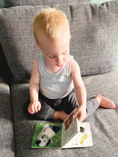 Bog - Mini røre-føle-bog med små dyr - 0-2 år - Billede 1