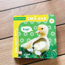 Bog - Mini røre-føle-bog med små dyr - 0-2 år - Billede 1