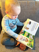 Bog - Lyt, rør & føle bog med søde dyr - Fra 1 år. - Billede 1