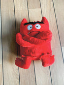 Bamse - Farvemonster: Rød/Vrede - H:26 cm. - Fra 0 år - Billede 1