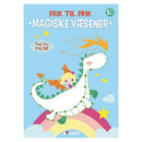 Bog - Prik til prik, Magiske væsener - Fra 3 år. - Billede 1