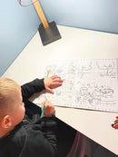 Bog - Lær alfabetet med prik til prik - Fra 3 år. - Billede 1