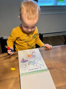 Bog, Magisk malebog: Dinosaurer