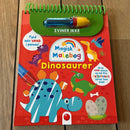Bog, Magisk malebog: Dinosaurer
